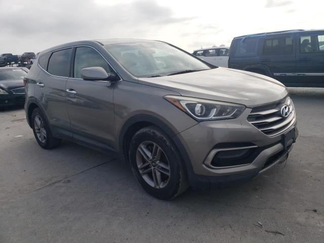 5XYZTDLB6HG419849 - 2017 HYUNDAI SANTA FE S GRAY photo 4