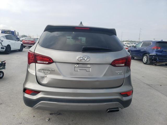 5XYZTDLB6HG419849 - 2017 HYUNDAI SANTA FE S GRAY photo 6