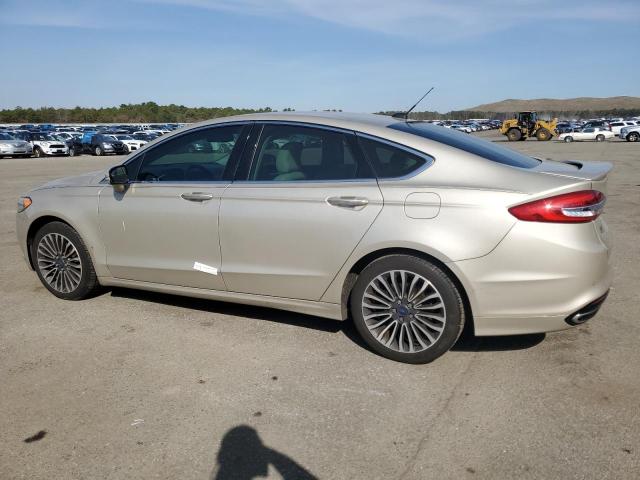 3FA6P0K99HR138476 - 2017 FORD FUSION TITANIUM GOLD photo 2