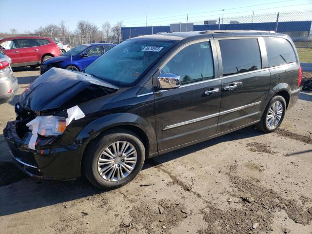 2C4RC1CGXDR808235 - 2013 CHRYSLER TOWN & COU TOURING L GRAY photo 1