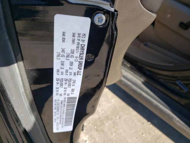 2C4RC1CGXDR808235 - 2013 CHRYSLER TOWN & COU TOURING L GRAY photo 13