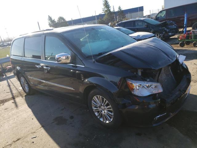 2C4RC1CGXDR808235 - 2013 CHRYSLER TOWN & COU TOURING L GRAY photo 4