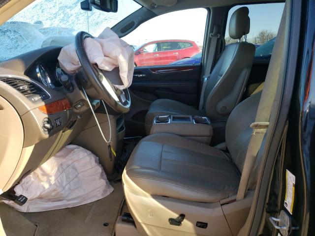 2C4RC1CGXDR808235 - 2013 CHRYSLER TOWN & COU TOURING L GRAY photo 7