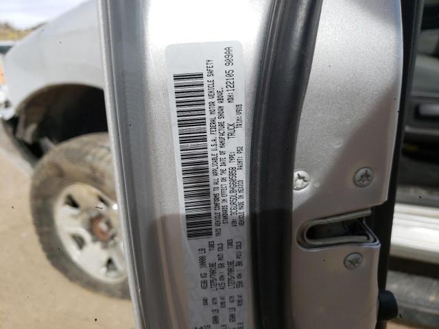 3C6UR5DL8HG605858 - 2017 RAM 2500 SLT ვერცხლისფერი ფოტო 12