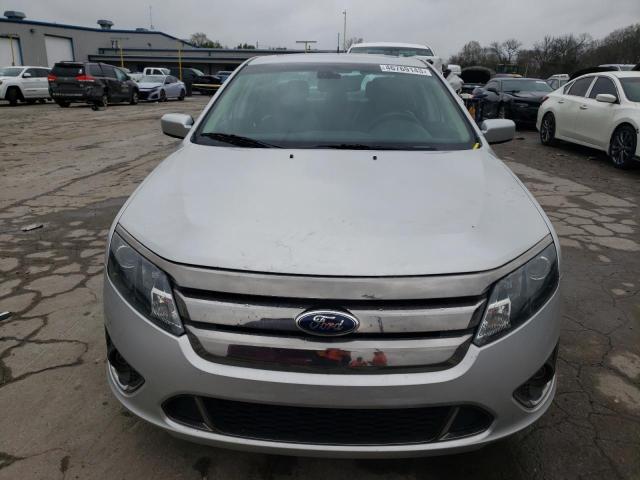 3FAHP0KC6CR389064 - 2012 FORD FUSION SPORT SILVER photo 5