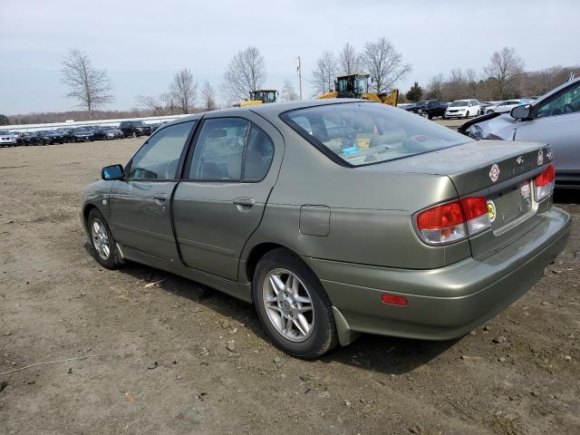 JNKCP11A42T512897 - 2002 INFINITI G20 GREEN photo 2