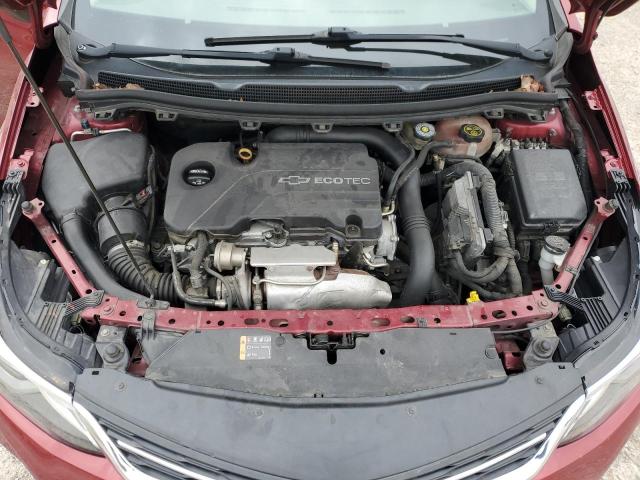 3G1BE6SM6HS558378 - 2017 CHEVROLET CRUZE LT BURGUNDY photo 11