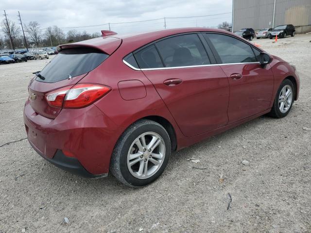 3G1BE6SM6HS558378 - 2017 CHEVROLET CRUZE LT BURGUNDY photo 3