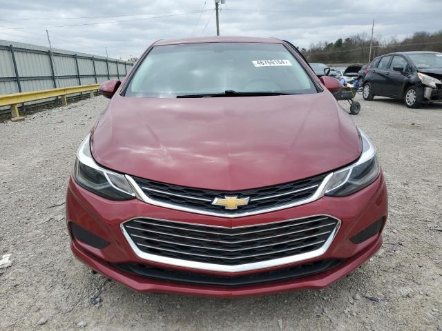 3G1BE6SM6HS558378 - 2017 CHEVROLET CRUZE LT BURGUNDY photo 5