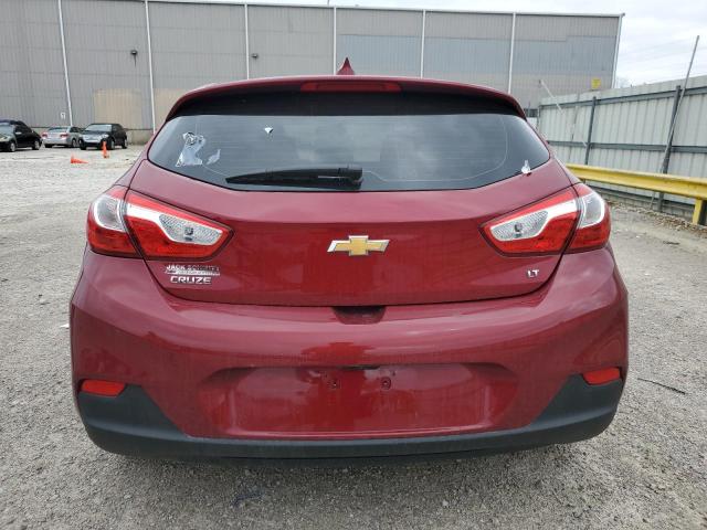 3G1BE6SM6HS558378 - 2017 CHEVROLET CRUZE LT BURGUNDY photo 6