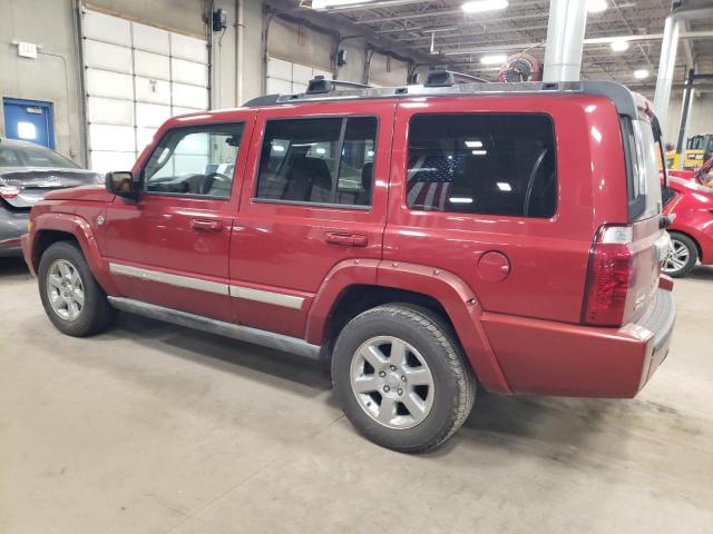 1J8HG58296C197316 - 2006 JEEP COMMANDER LIMITED RED photo 2