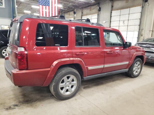 1J8HG58296C197316 - 2006 JEEP COMMANDER LIMITED RED photo 3