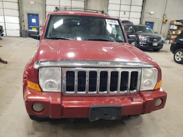 1J8HG58296C197316 - 2006 JEEP COMMANDER LIMITED RED photo 5