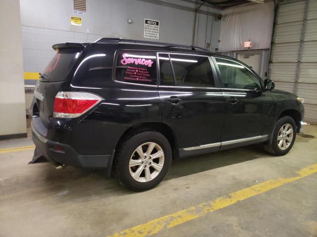 5TDBK3EHXCS126905 - 2012 TOYOTA HIGHLANDER BASE Қара фото 3