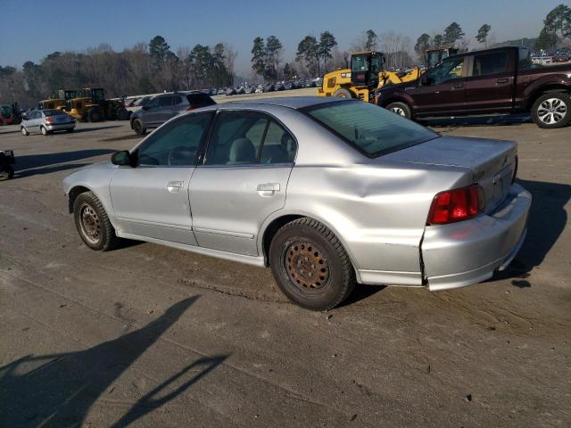 4A3AA46G93E143899 - 2003 MITSUBISHI GALANT ES SILVER photo 2