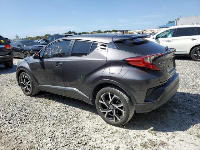 NMTKHMBX1MR132284 - 2021 TOYOTA C-HR XLE GRAY photo 2