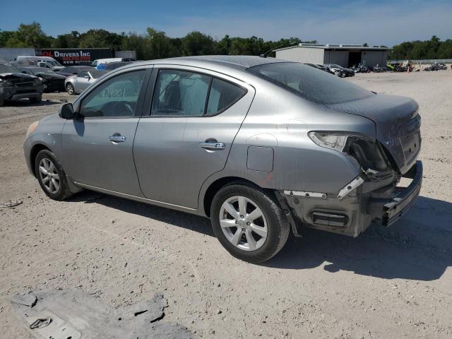 3N1CN7AP6CL836487 - 2012 NISSAN VERSA S SILVER photo 2