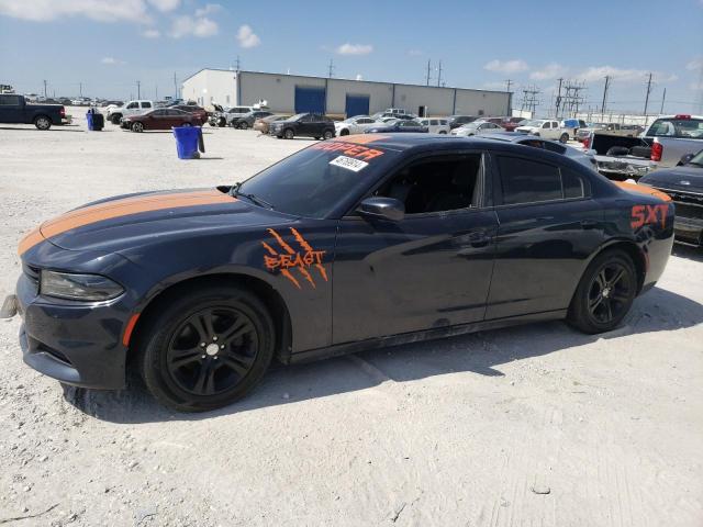 2C3CDXBGXKH657492 - 2019 DODGE CHARGER SXT BLACK photo 1