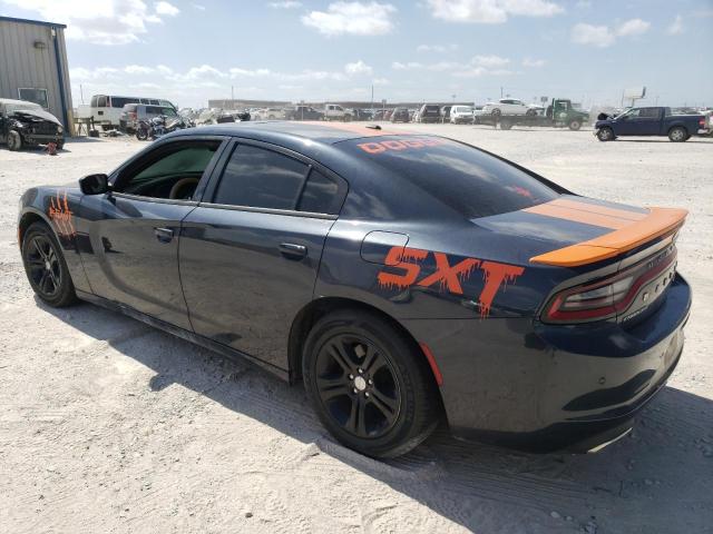 2C3CDXBGXKH657492 - 2019 DODGE CHARGER SXT BLACK photo 2