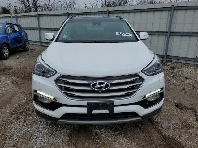 5XYZWDLA9JG515172 - 2018 HYUNDAI SANTA FE S WHITE photo 5