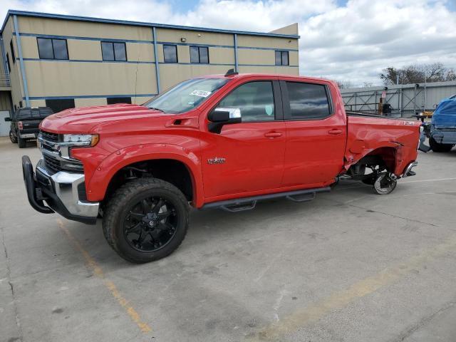 3GCUYDED0KG170760 - 2019 CHEVROLET SILVERADO K1500 LT RED photo 1