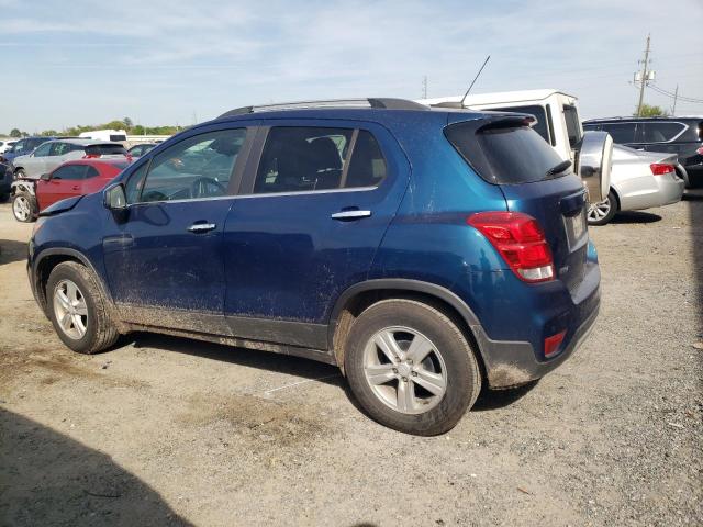 3GNCJLSB2KL160078 - 2019 CHEVROLET TRAX 1LT BLUE photo 2