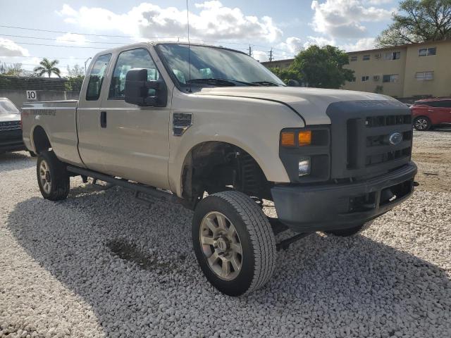 1FTSX31558EA52660 - 2008 FORD F350 SRW SUPER DUTY GOLD photo 4