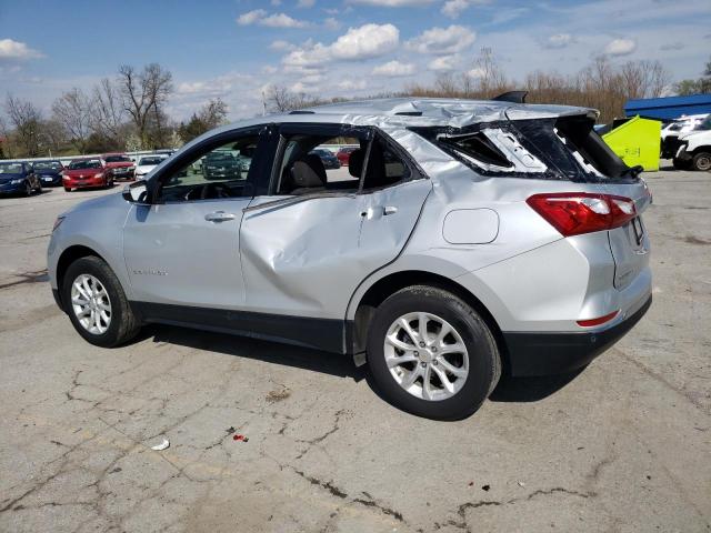 2GNAXSEV1J6187815 - 2018 CHEVROLET EQUINOX LT SILVER photo 2