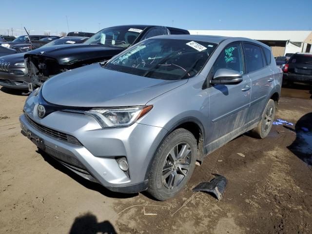 2T3RFREV6HW569263 - 2017 TOYOTA RAV4 XLE SILVER photo 1