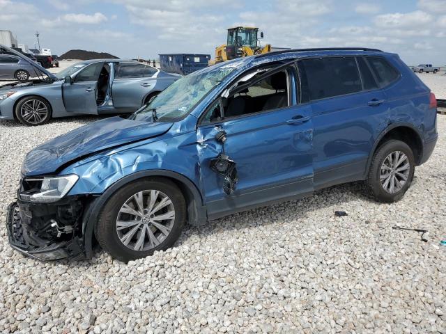 3VV0B7AX0JM143030 - 2018 VOLKSWAGEN TIGUAN S BLUE photo 1