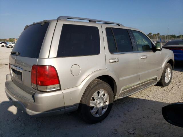 5LMEU68HX3ZJ45689 - 2003 LINCOLN AVIATOR 米色 照片 3