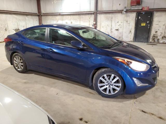 5NPDH4AE6GH652596 - 2016 HYUNDAI ELANTRA SE BLUE photo 4