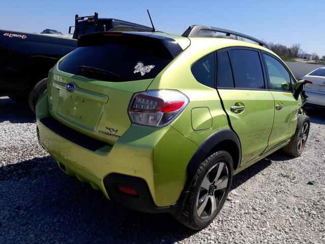 JF2GPBCCXFH243791 - 2015 SUBARU XV CROSSTR 2.0I HYBRID GREEN photo 3