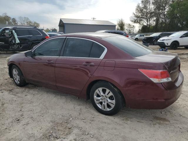 1HGCP26469A160035 - 2009 HONDA ACCORD LXP MAROON photo 2