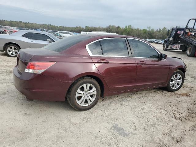 1HGCP26469A160035 - 2009 HONDA ACCORD LXP MAROON photo 3