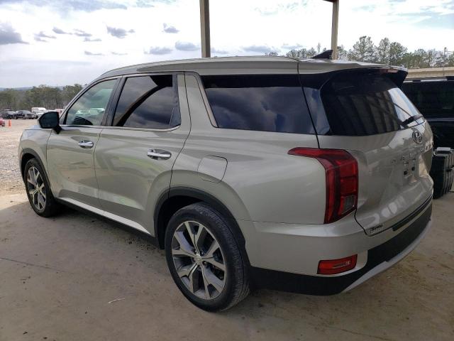 KM8R44HE9MU262130 - 2021 HYUNDAI PALISADE SEL SILVER photo 2