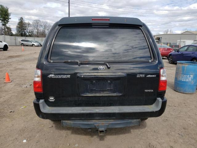 JT3HN86R820381676 - 2002 TOYOTA 4RUNNER SR5 BLACK photo 6