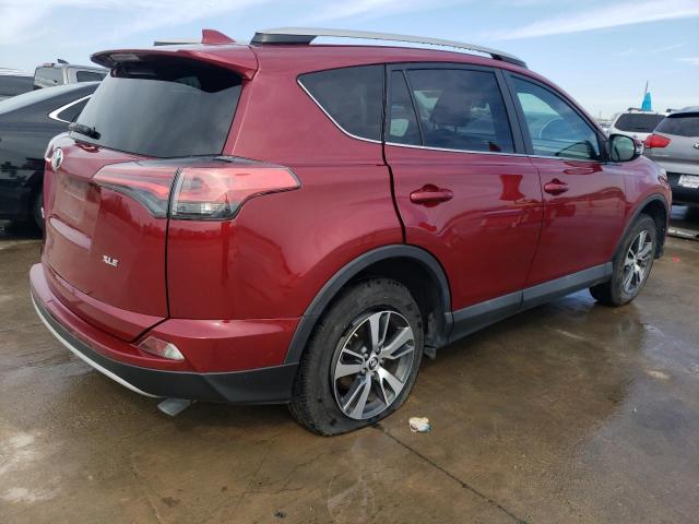 2T3WFREV7JW426573 - 2018 TOYOTA RAV4 ADVENTURE BURGUNDY photo 3