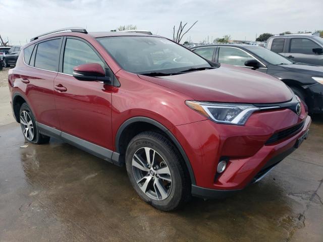 2T3WFREV7JW426573 - 2018 TOYOTA RAV4 ADVENTURE BURGUNDY photo 4