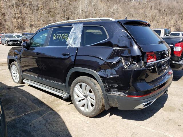 1V2BR2CA3MC522526 - 2021 VOLKSWAGEN ATLAS SEL BLACK photo 2