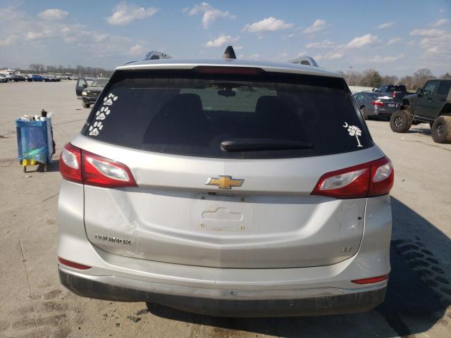 2GNAXJEV3J6202387 - 2018 CHEVROLET EQUINOX LT SILVER photo 6