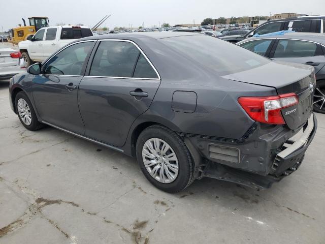 4T4BF1FK9CR189073 - 2012 TOYOTA CAMRY BASE GRAY photo 2