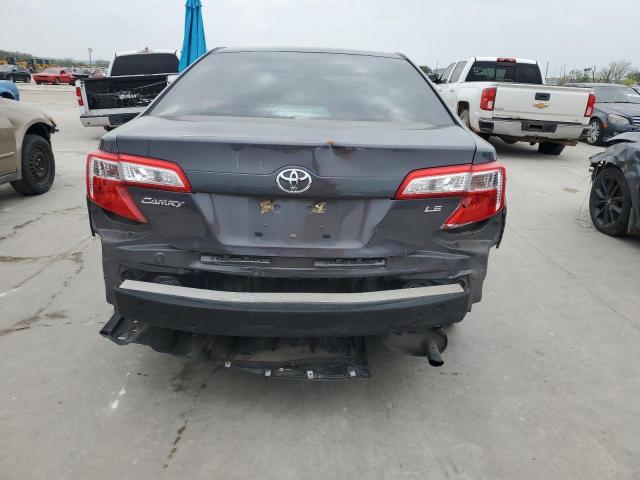 4T4BF1FK9CR189073 - 2012 TOYOTA CAMRY BASE GRAY photo 6