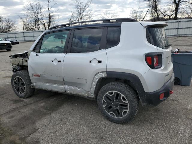 ZACCJBCT6GPD75522 - 2016 JEEP RENEGADE TRAILHAWK SILVER photo 2