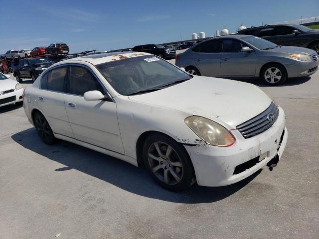 JNKCV51E56M513492 - 2006 INFINITI G35 WHITE photo 4