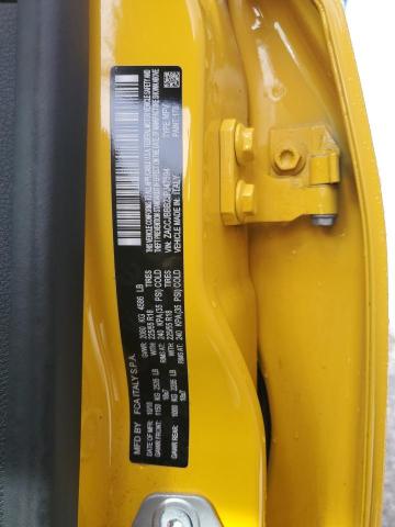 ZACCJBBB2JPJ47594 - 2018 JEEP RENEGADE LATITUDE YELLOW photo 12