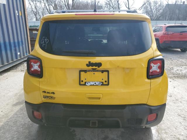 ZACCJBBB2JPJ47594 - 2018 JEEP RENEGADE LATITUDE YELLOW photo 6