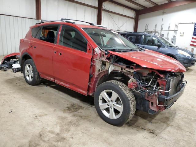 2T3RFREV8DW074766 - 2013 TOYOTA RAV4 XLE RED photo 4