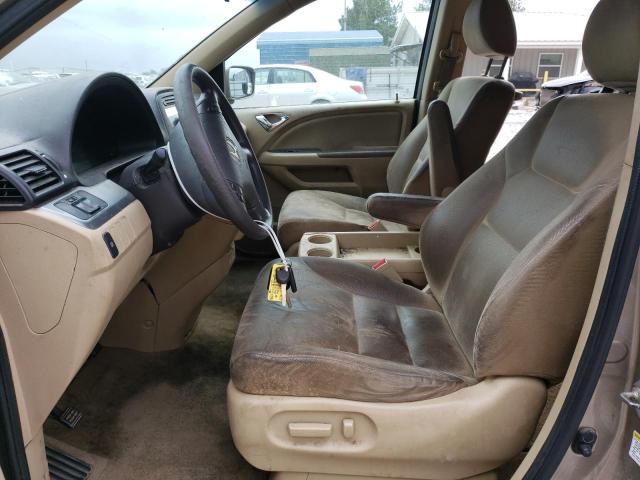 5FNRL3H42AB047671 - 2010 HONDA ODYSSEY EX TAN photo 7