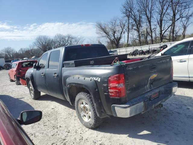 3GCEK23359G225671 - 2009 CHEVROLET SILVERADO K1500 LT BLACK photo 2